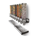 Rosseto EZ-SERV® 5-Container Multi Cone Wall-Mounted Dispenser